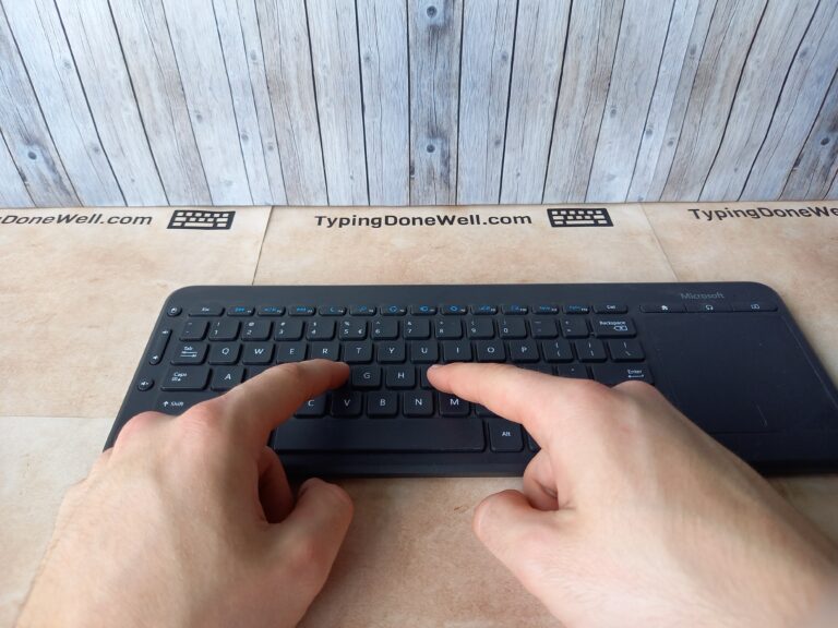 Typing with two fingers – is it good or should you change it?