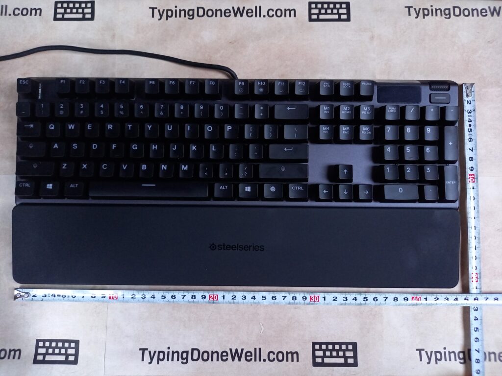 my tests) it! tested keyboard I Apex own SteelSeries 5 (with review