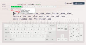 How to use Keybr? - beginner's guide (with photos) - TypingDoneWell.com